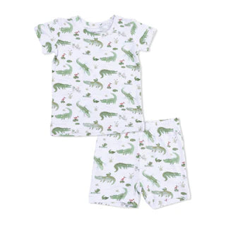 Alligator loungewear short set