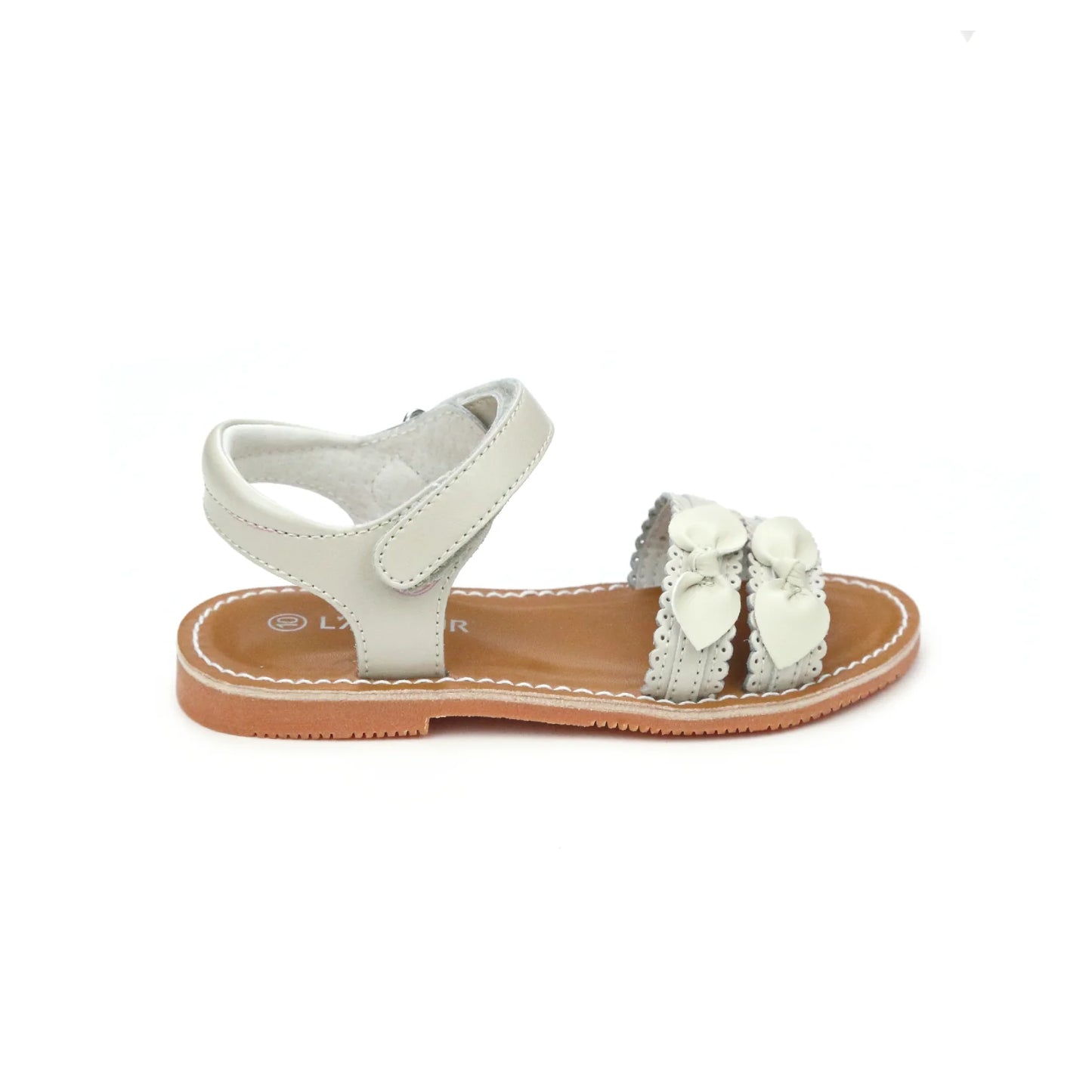Light Stone Josie Scalloped Sandal