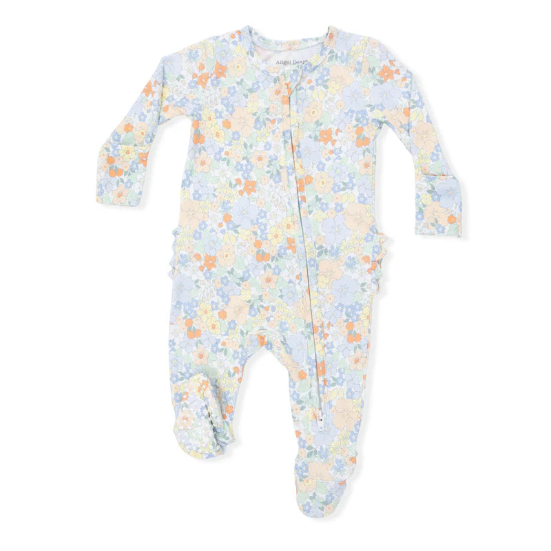 Georgia Floral 2 Way Zip Footie