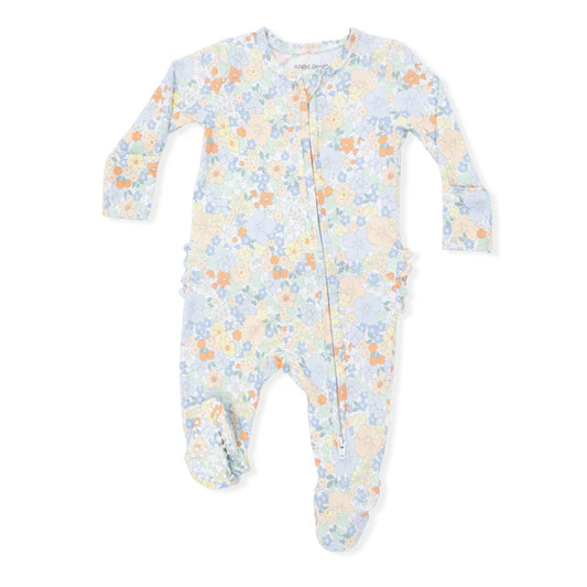 Georgia Floral 2 Way Zip Footie
