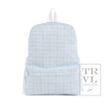 Pimlico Plaid Blue Backpack
