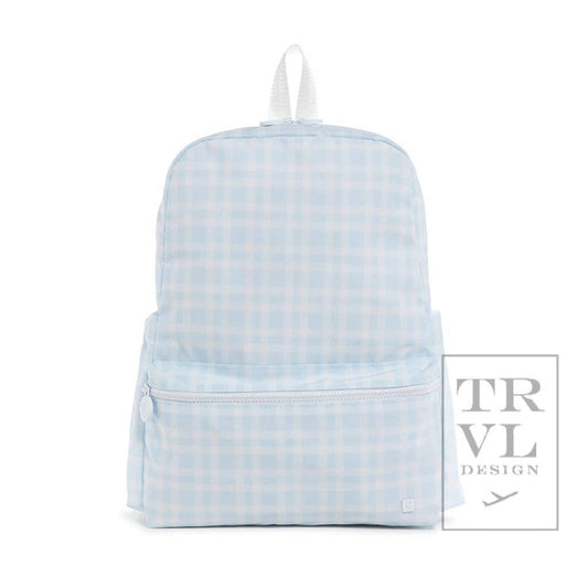 Pimlico Plaid Blue Backpack