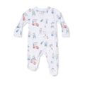 Golfing Teddy Bears 2 Way Zipper Footie
