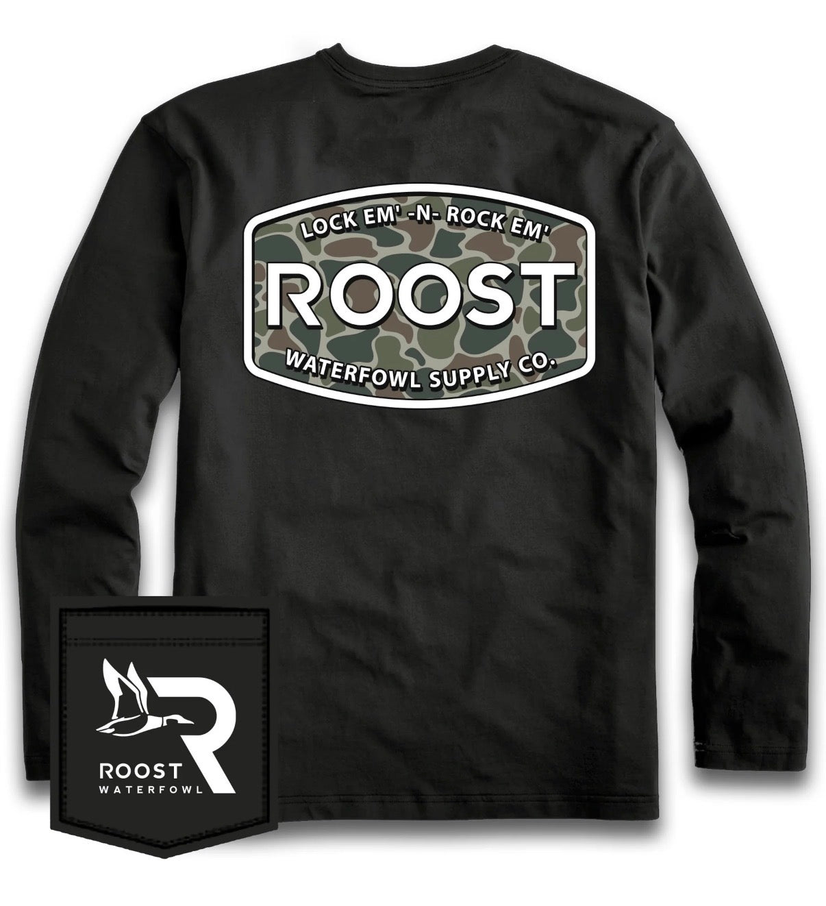 Roost Camo Logo Long sleeve