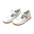 Joy Classic Leather T-Strap Mary Jane White 751