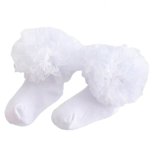 White Tutu Socks