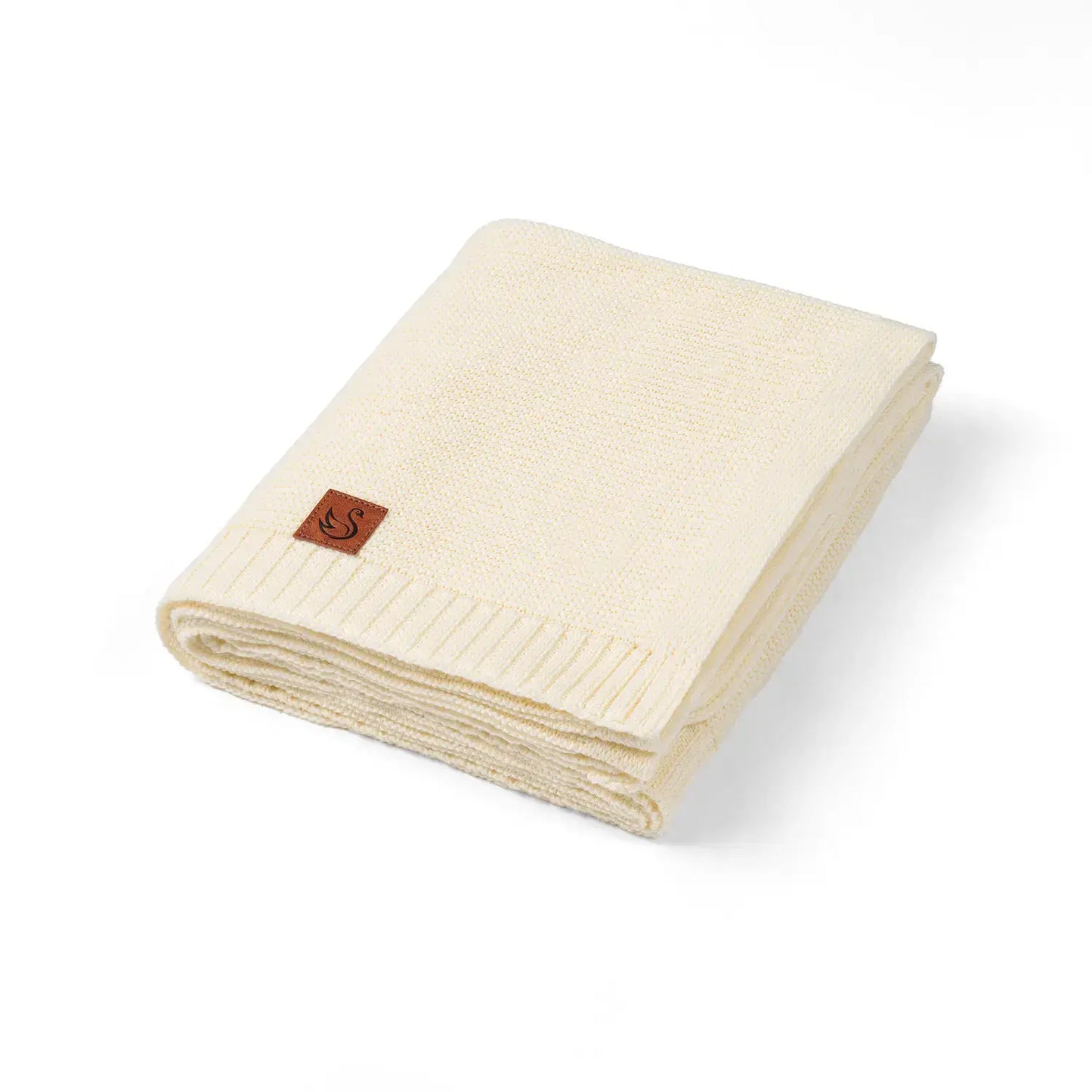 Classic Knit Baby Blanket - 100% Cotton Shima Seiki Knitting
