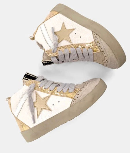 SHU SHOP CHILD AND YOUTH PAULINA SNEAKER- BLUSH SNAKE 685