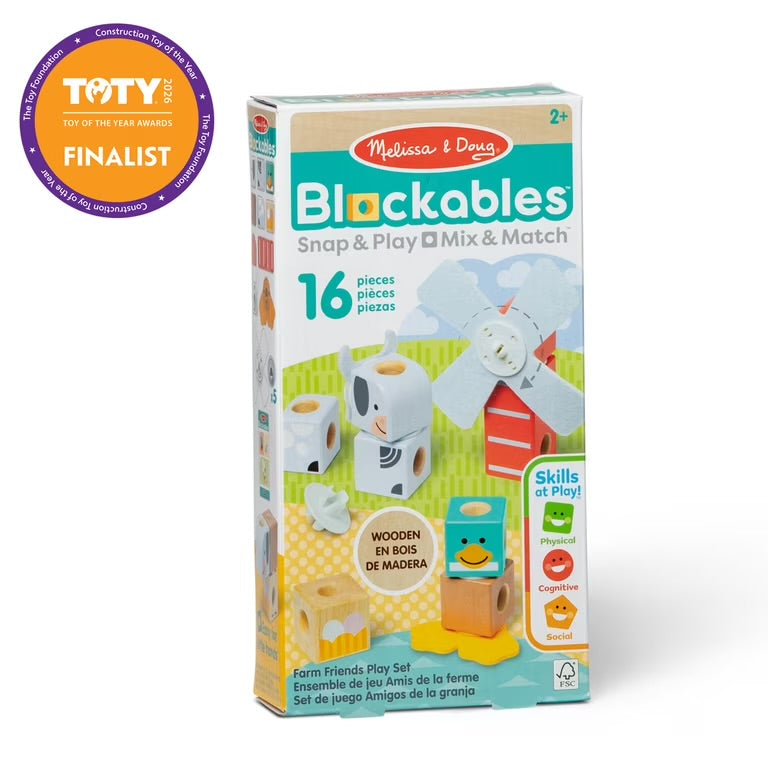 Blockables Farm Friend Play set
