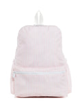 Mini backpacker in striped pink