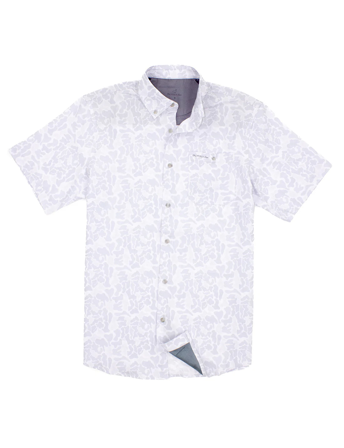 Boys Sportsman Field Shirt Snow Camo