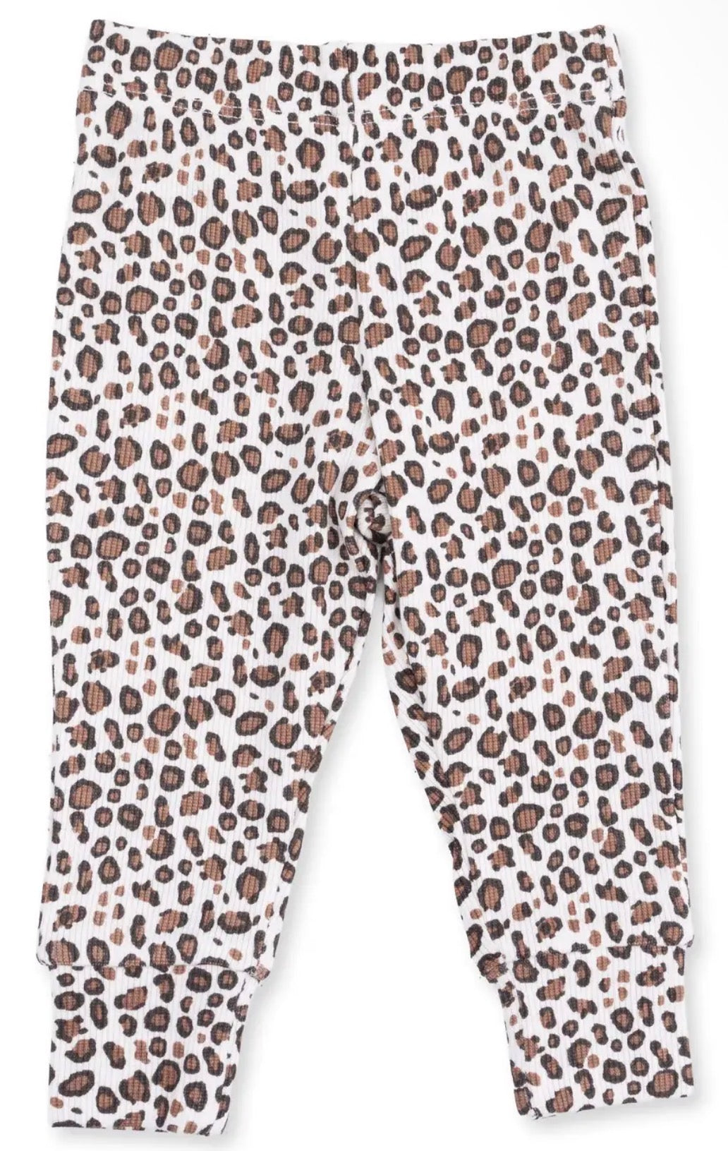 Leopard Ribbed Leggings