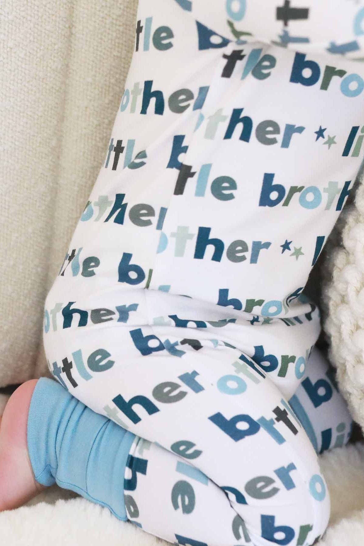 Little Brother Convertible Bamboo Zip Romper