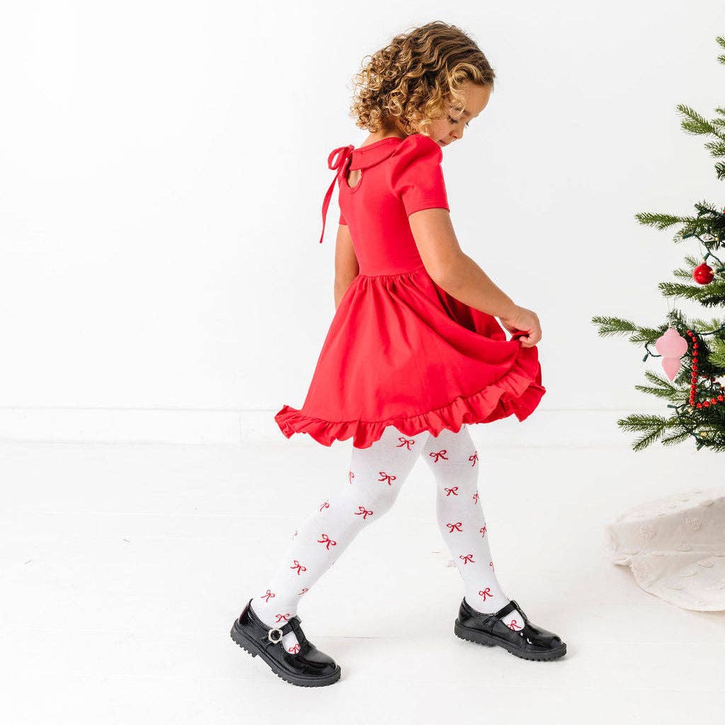 Bow Knit Tights