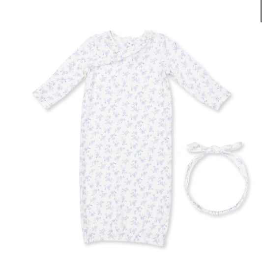 Kimono Gown and Knot Headband Rose Briar