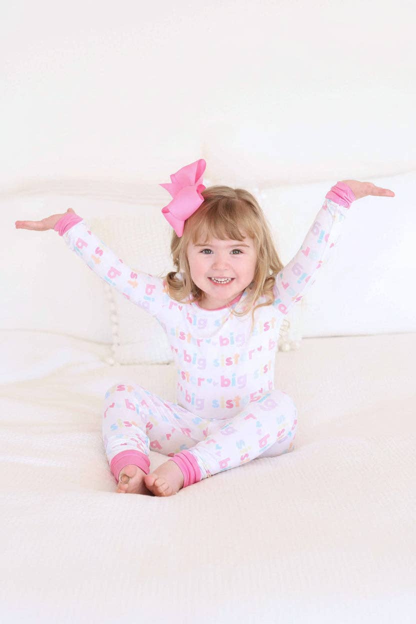 Big Sister Two Piece Pajama Set
