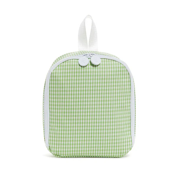 Lunch Box In green Gingham