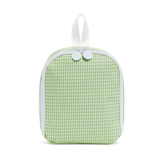 Lunch Box In green Gingham