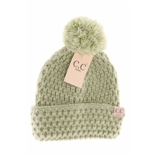 Winter Lime Kids Beanie