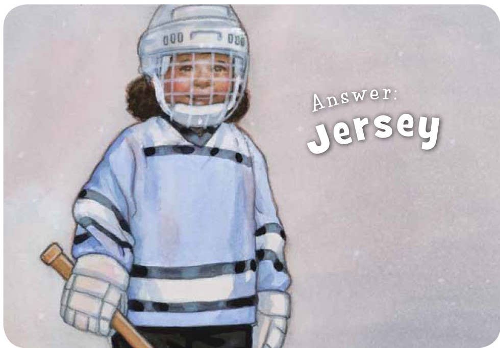 Little Hockey Board Book