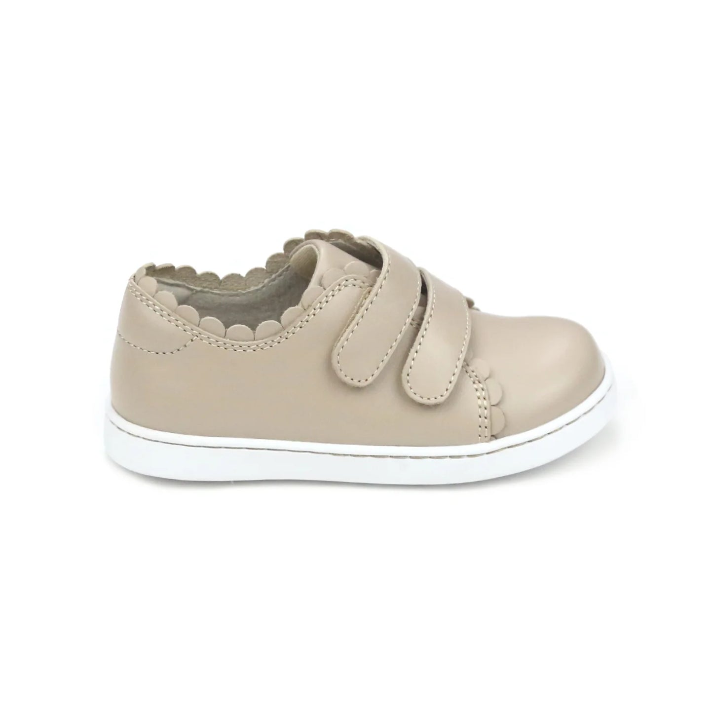 Almond Caroline Scalloped Sneaker