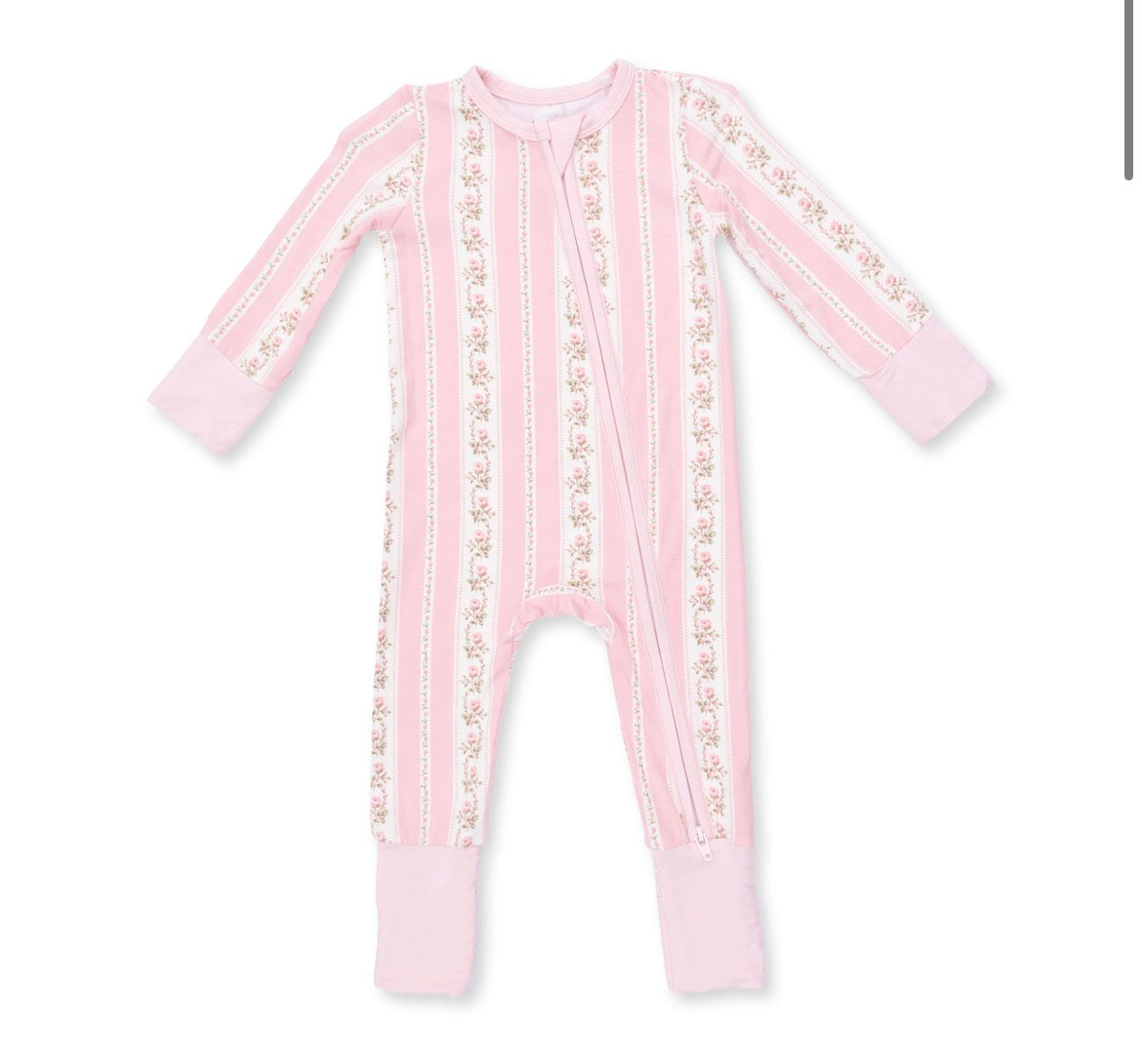 Antoinette Stripe Convertible Romper