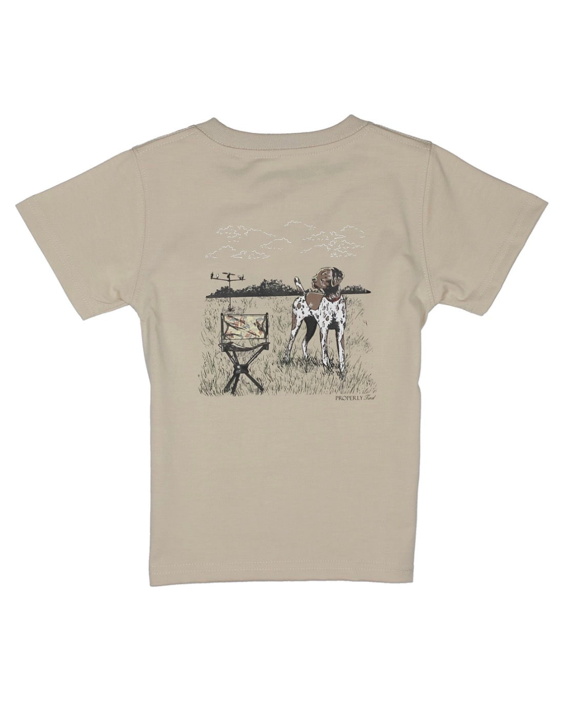 Dove hunt Linen Tee