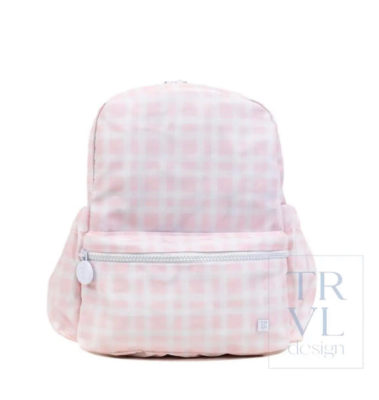 Mini Backpacker in Pimlico Pink Plaid