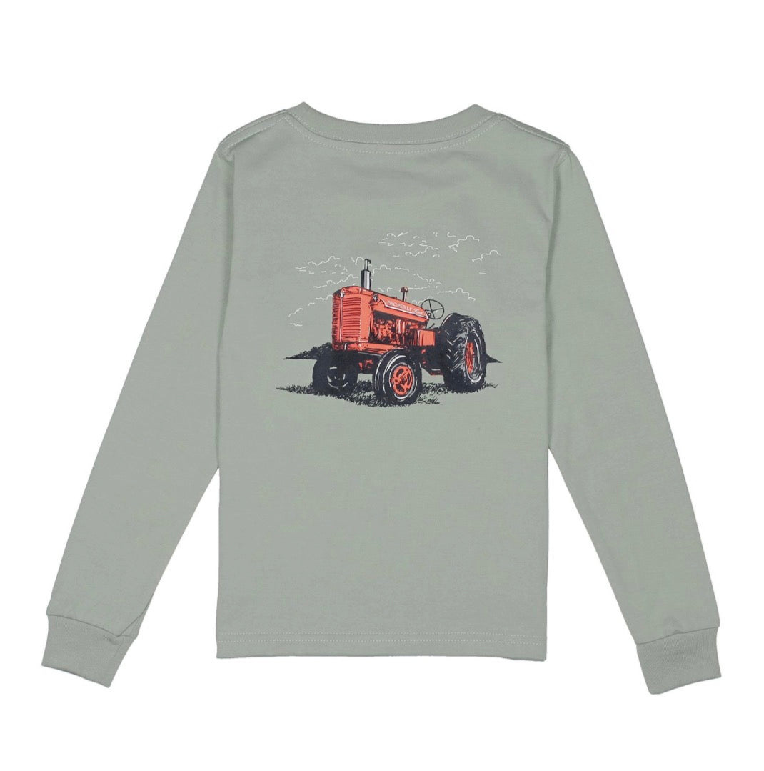 Boys Tractor Long Sleeve Tractor