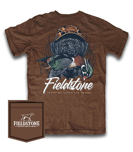 Lab Woodie Chocolate Tshirt