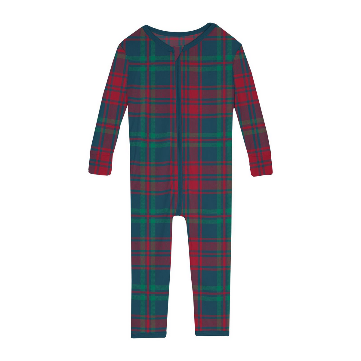 Peacock Plaid sleeper - KicKee