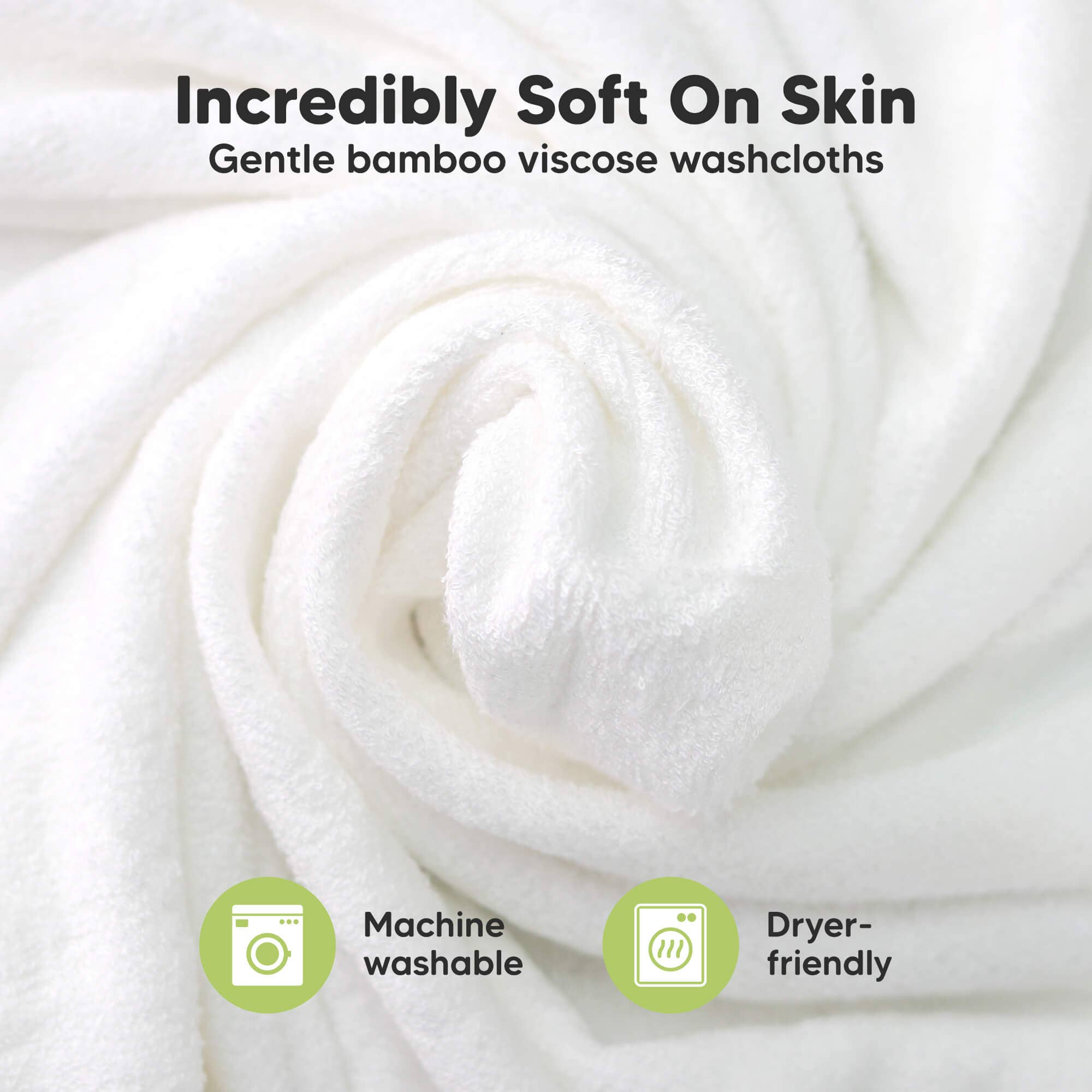 6-Pack Baby Wash Cloths