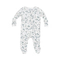 Baby's Breathe Floral 2 Way Zipper Footie