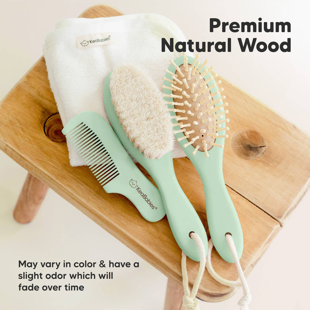 KeaBabies Baby Hair Brush