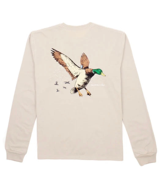 Baby Mallard Flight LS Linen