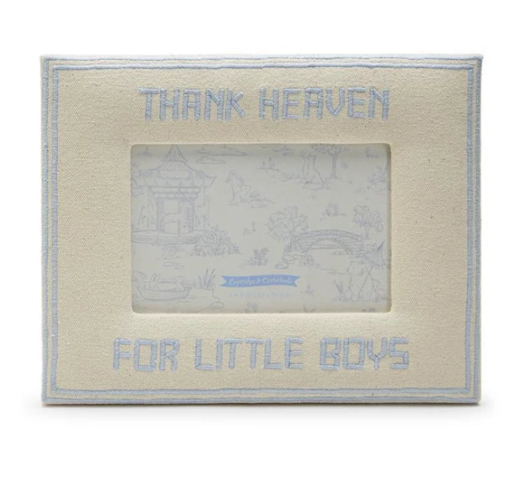 Thank Heaven For Little Boys Frame