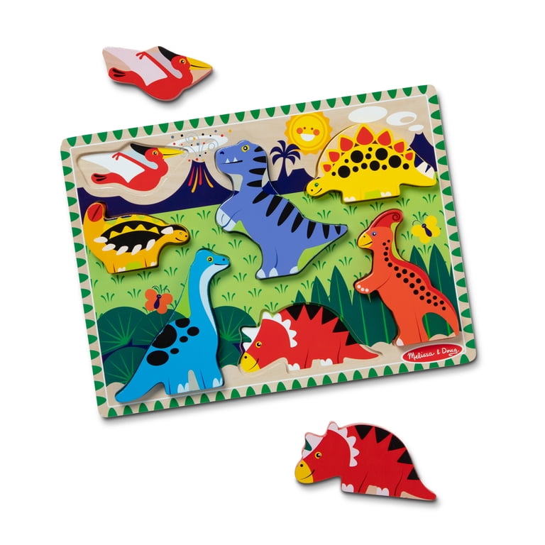 Dinosaur Wooden Chunky Puzzle