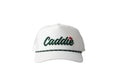 Caddie Performance Rope Hat White/Green