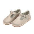 Selina Scalloped T-Strap Mary Jane almond F-500