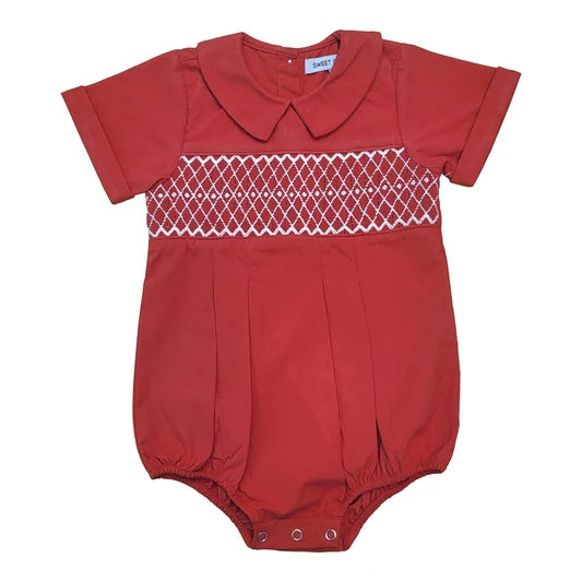 Joseph Smocked Boy Bubble