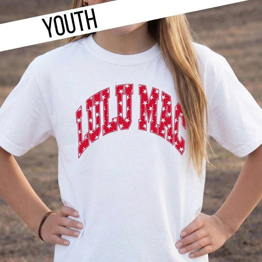 RED YOUTH COMFORT COLORS TEE