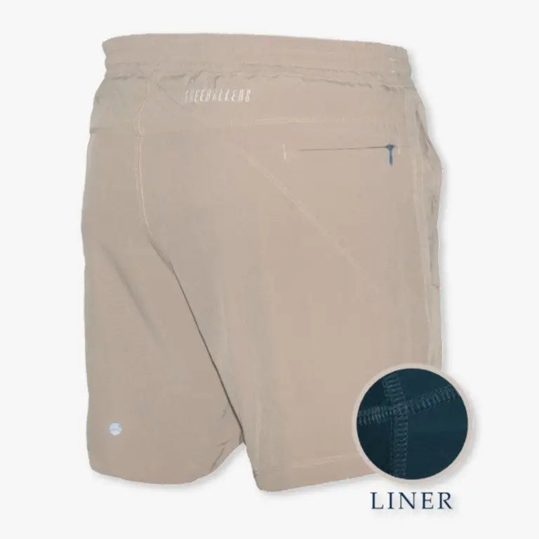 Stone Khaki Meripex FreeBallers Performance Shorts