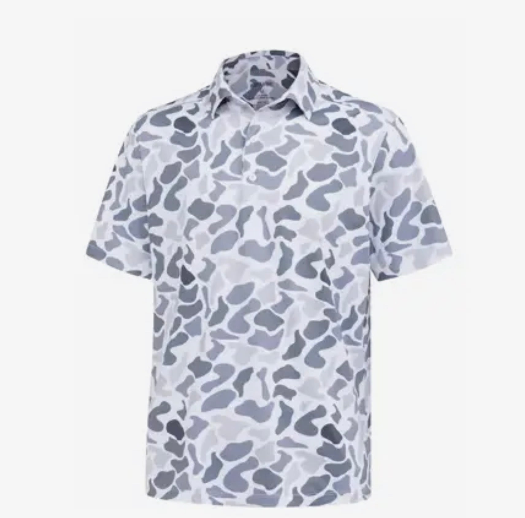Grey Duck Camo Polo