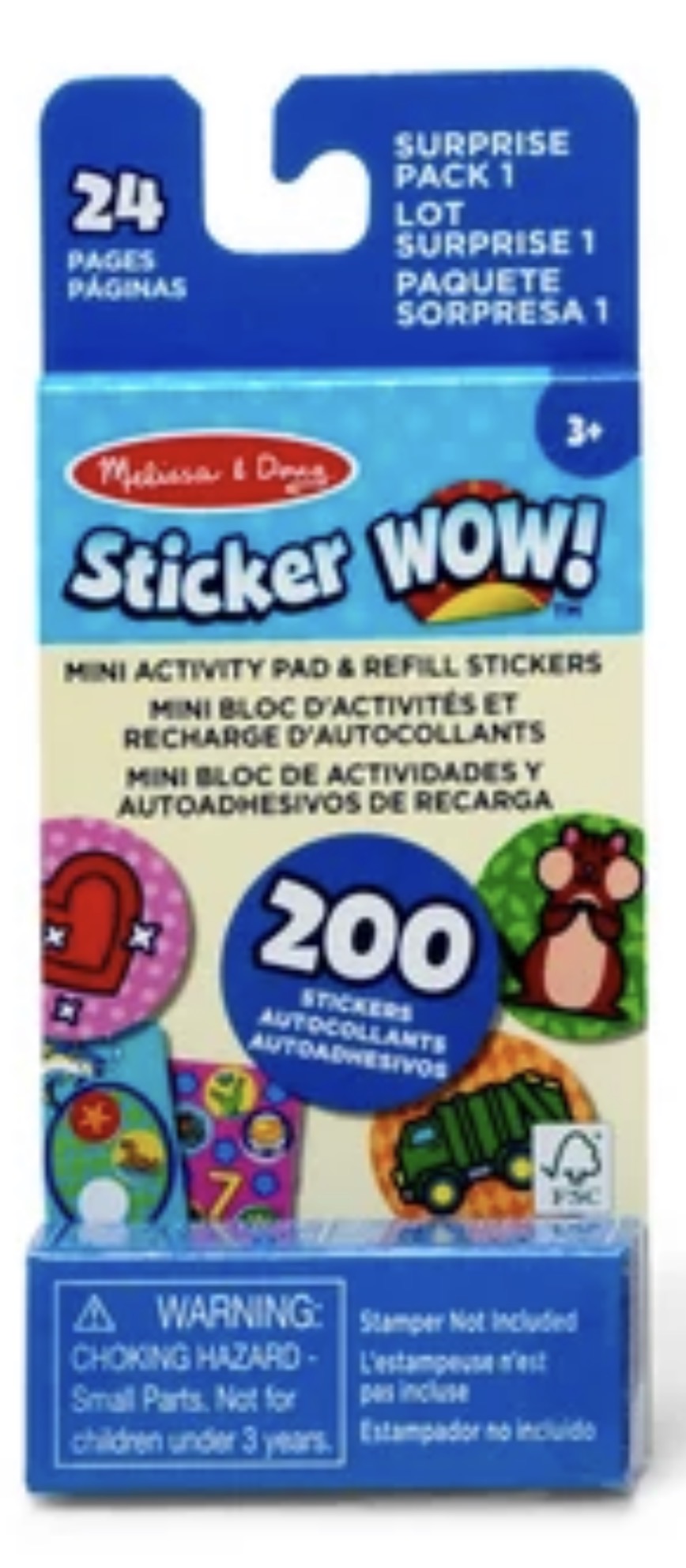 Sticker WOW refill
