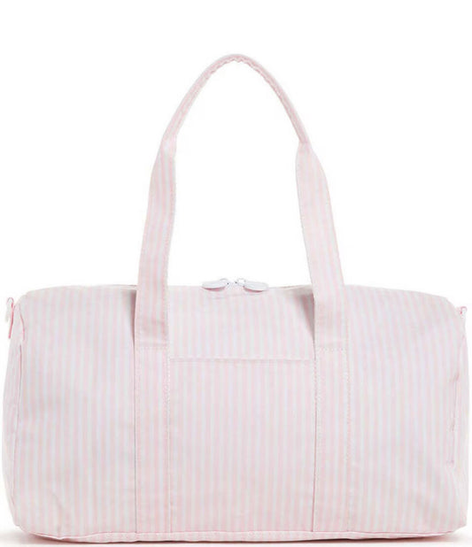 Weekender duffel Bag - Pimlico striped Pink