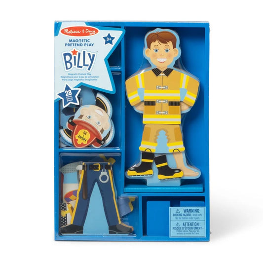 Magnetic pretend play occupations