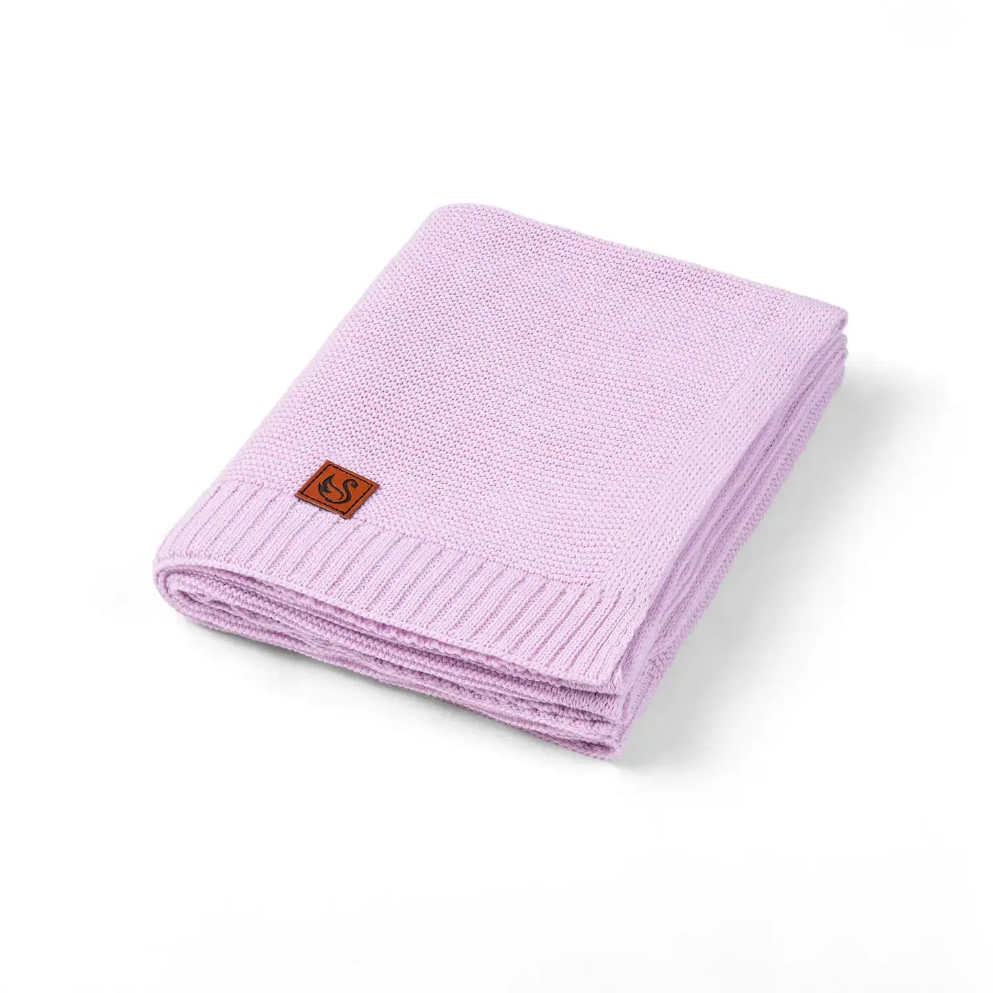 Classic Knit Baby Blanket - 100% Cotton Shima Seiki Knitting