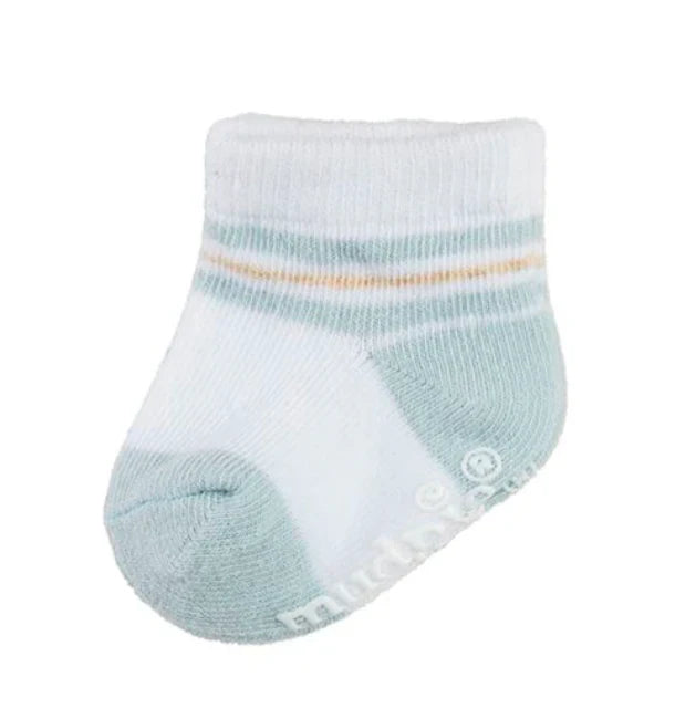 White striped socks
