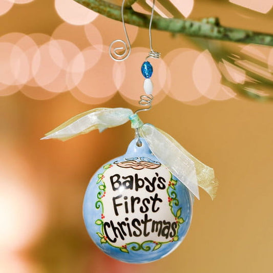 Baby Boys First Christmas Ornament
