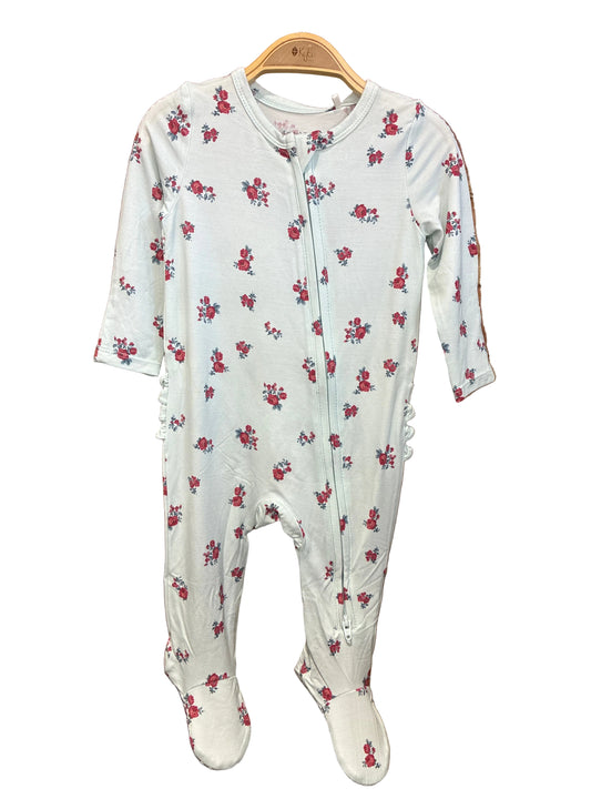 Alyssa Floral Footie